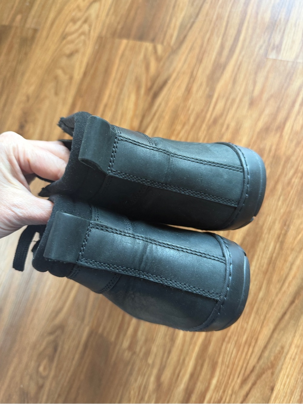 Zaqq Black Lace-Up Ankle Boots - Picture 3 of 7